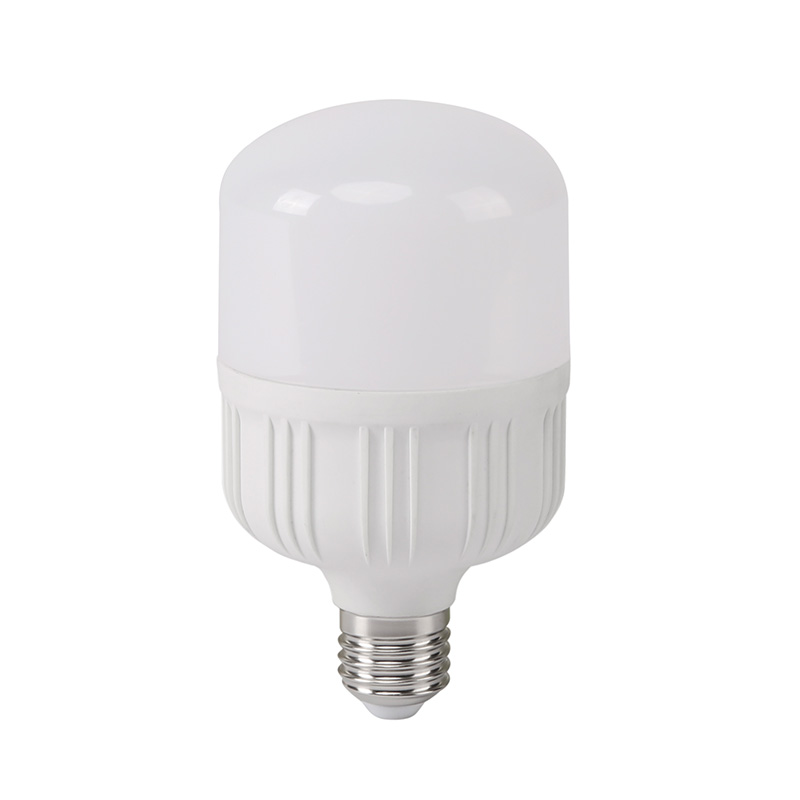 หลอดไฟ LED พลาสติก-อลูมิเนียมไฮบริด T-Series (ฐาน E27/E40)