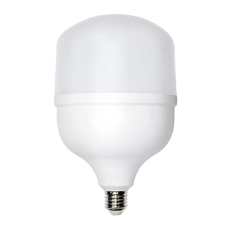 หลอดไฟ LED พลาสติก-อลูมิเนียมไฮบริด T-Series (ฐาน E27/E40)